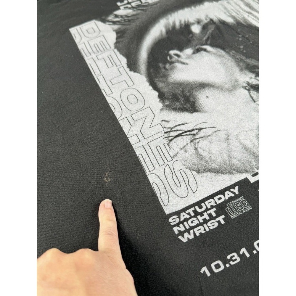 Deftones Saturday Night Wrist Album Promo Shirt XL Black Tultex Band Merch - Picture 7 of 9